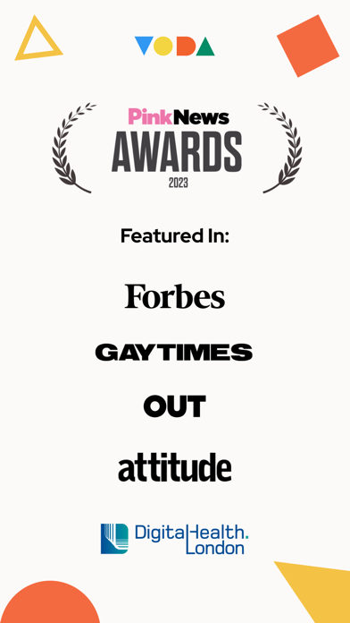 Voda: LGBTQIA+ Mental Wellness Screenshot