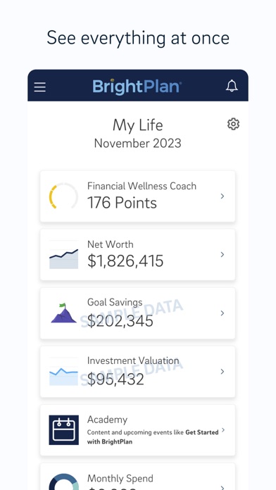 BrightPlan Screenshot