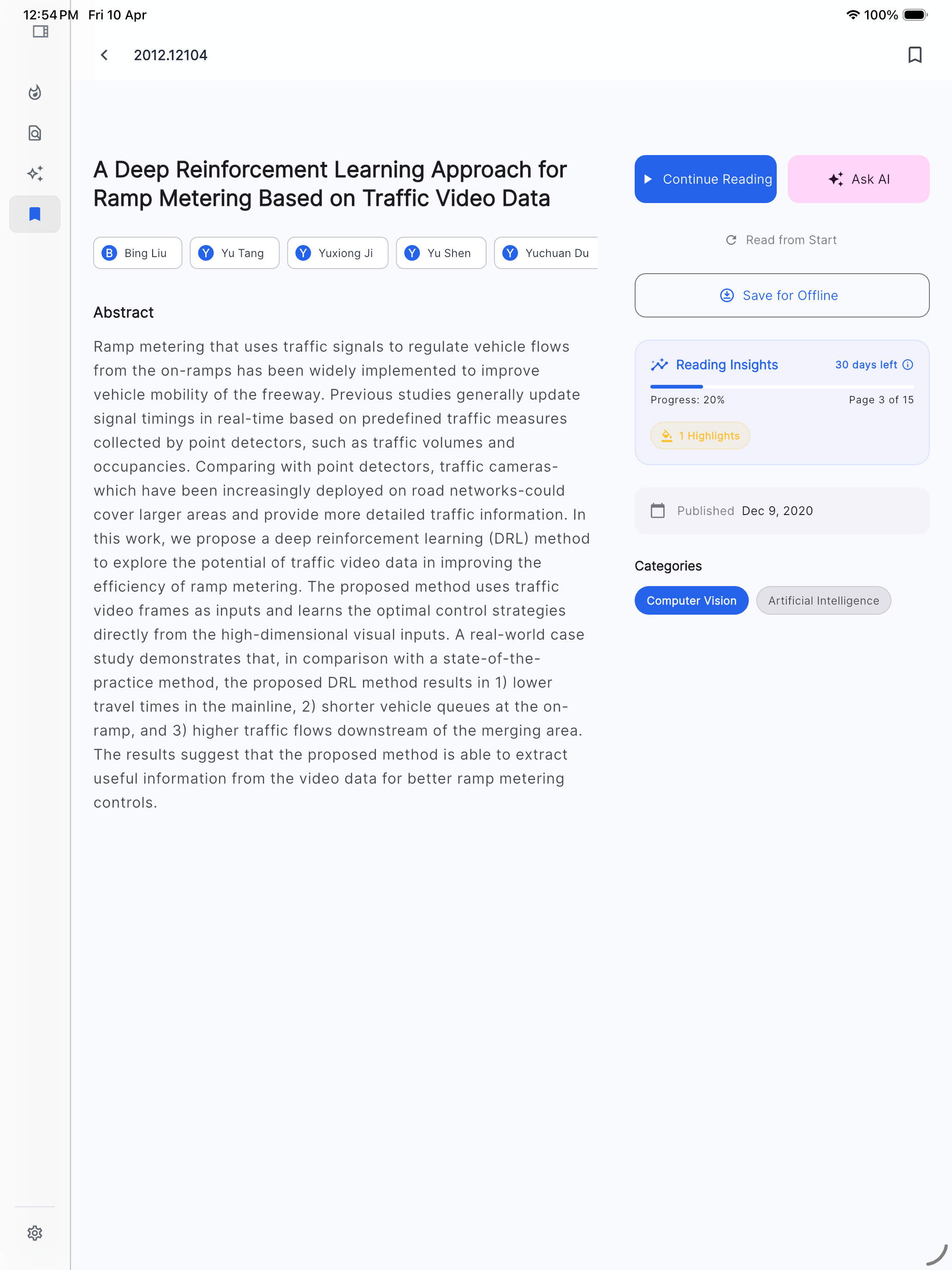 Scholarly: AI Research Helper screenshot 15