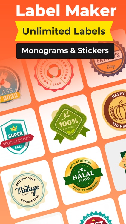 Label Maker, Printer & Creator