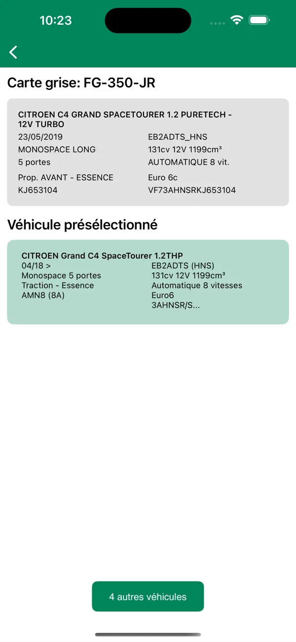 Screenshot #2 pour MyMGAMobile