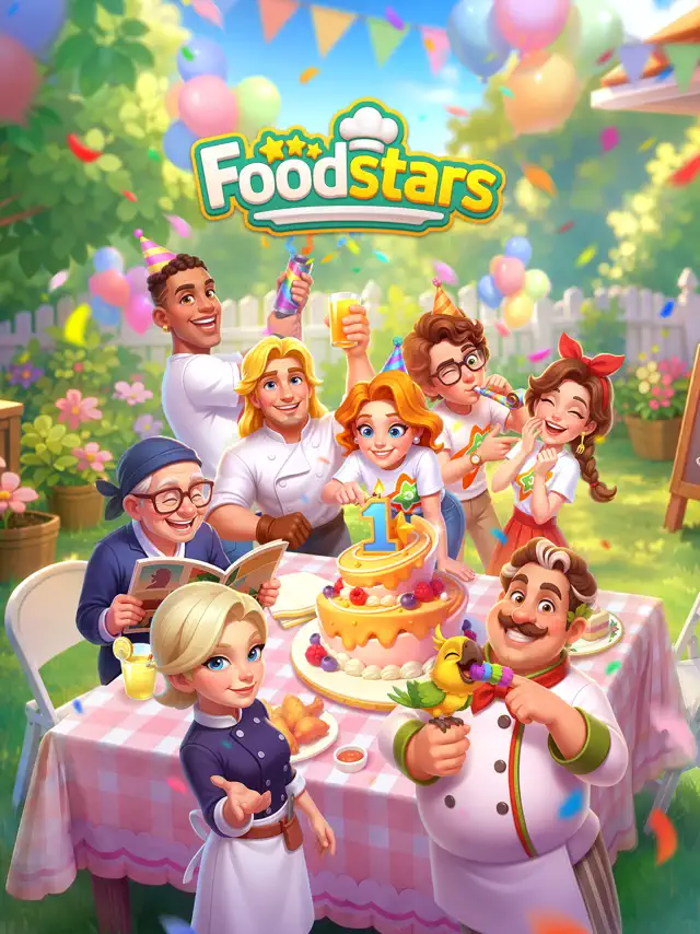 Foodstars: Merge & Cook screenshot 14