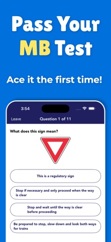 Manitoba Driving Test Practice Screenshot 1 of 5