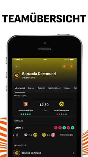 Screenshot von LiveScore Live-Sportergebnisse auf dem iPhone 8