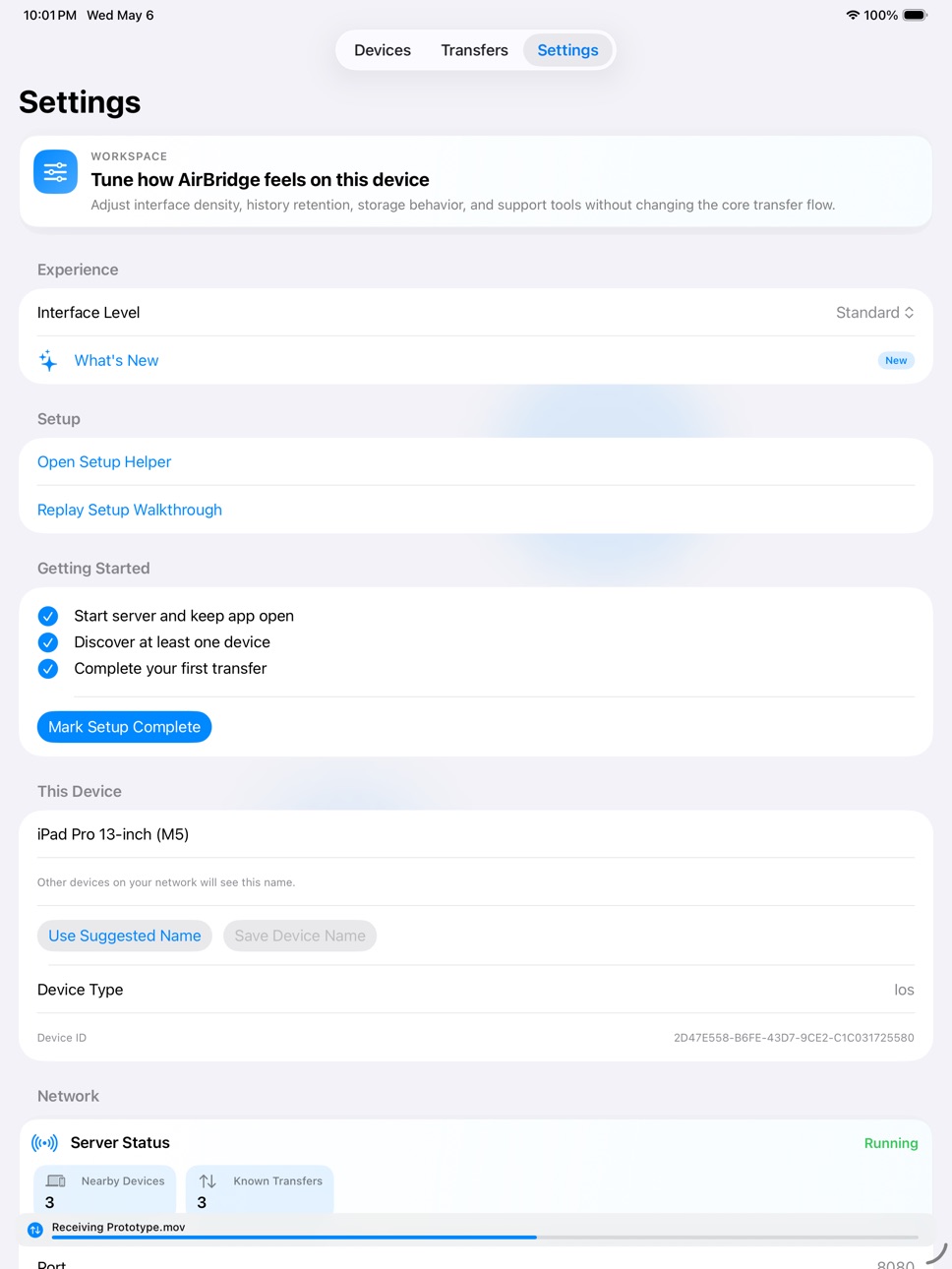 iPad screenshot