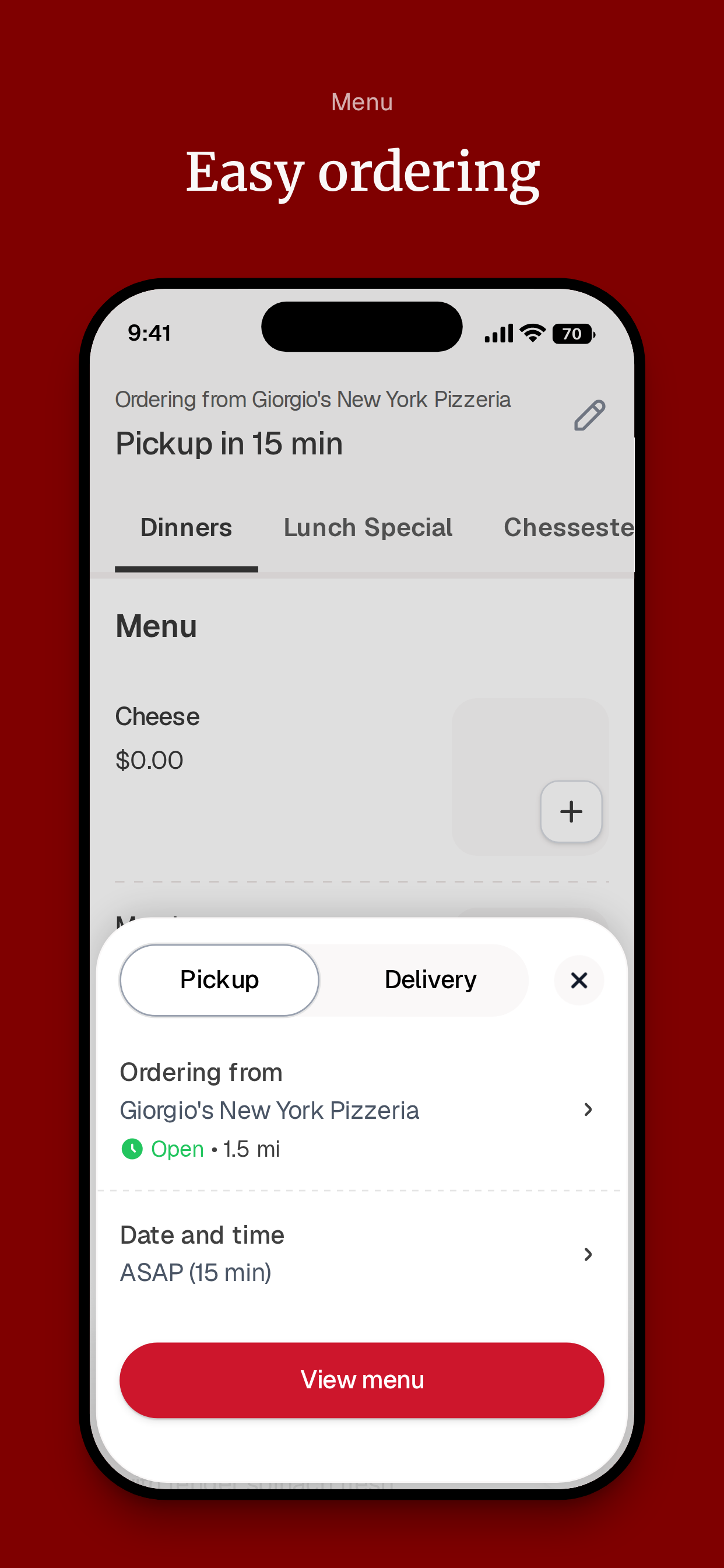 Giorgio's New York Pizzeria screenshot 3