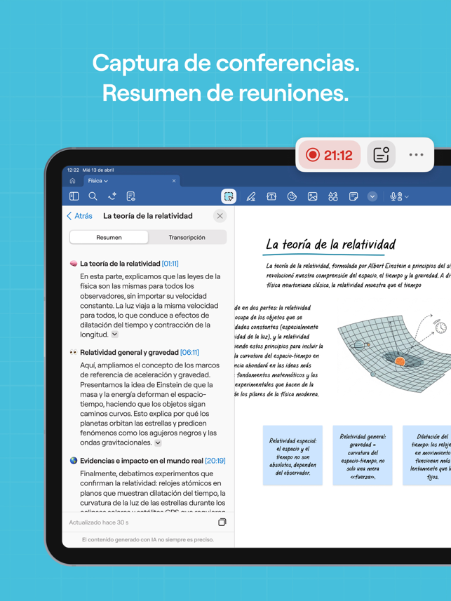 ‎Goodnotes: Notas de IA, PDF Screenshot