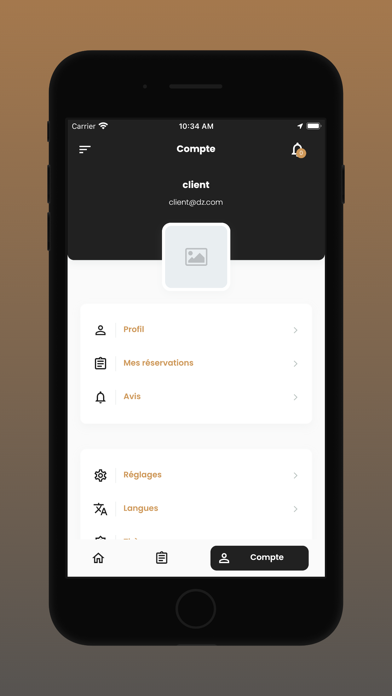 Gentlemen client Screenshot
