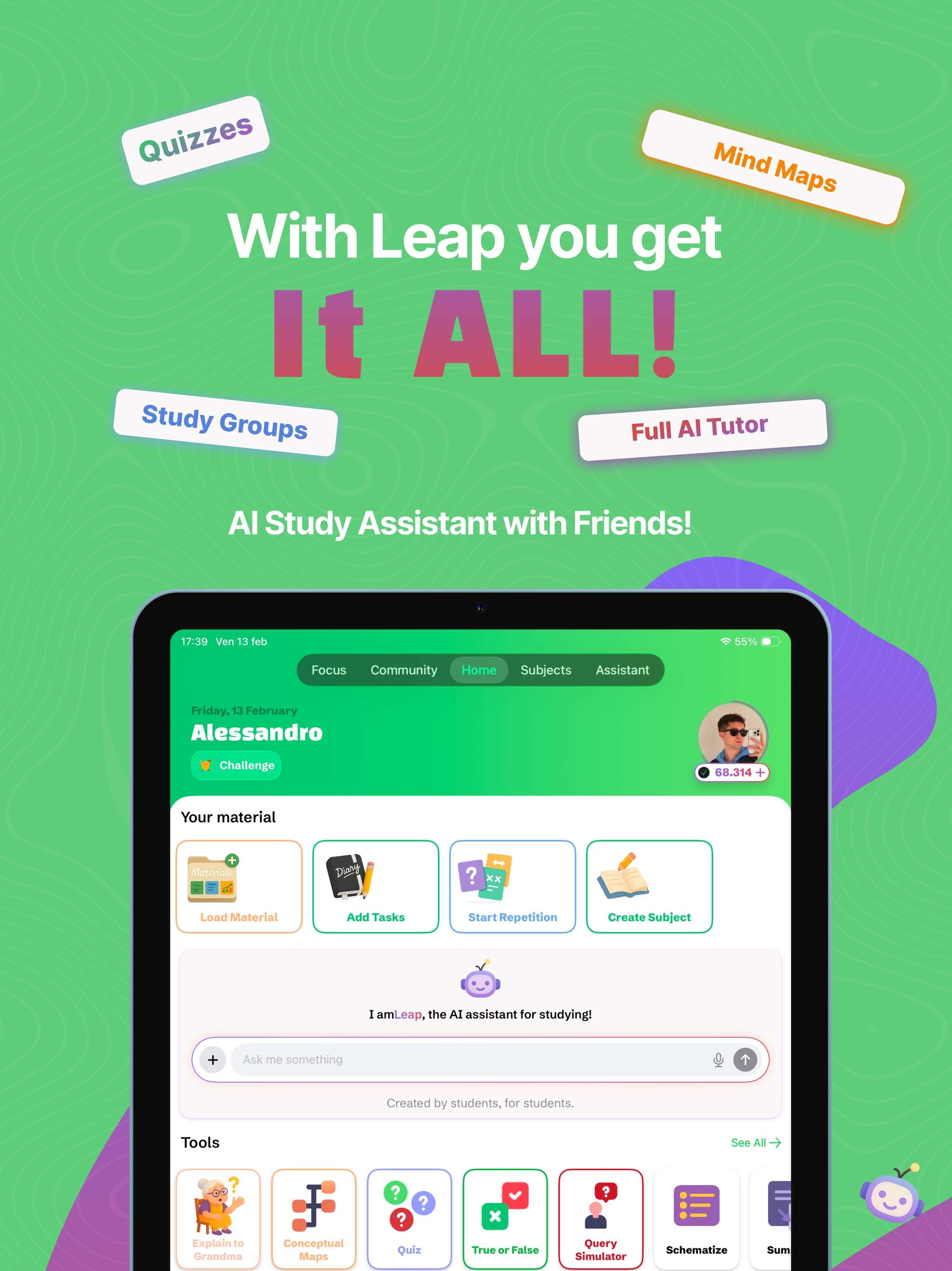 Leap - AI Study Assistant