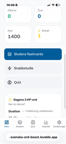 HP-Ordkraft Screenshot 2 of 5
