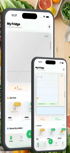 Fridge Mind - AI Recipes screenshot 1