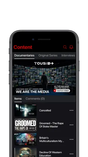 Tousi TV+ screenshot 1