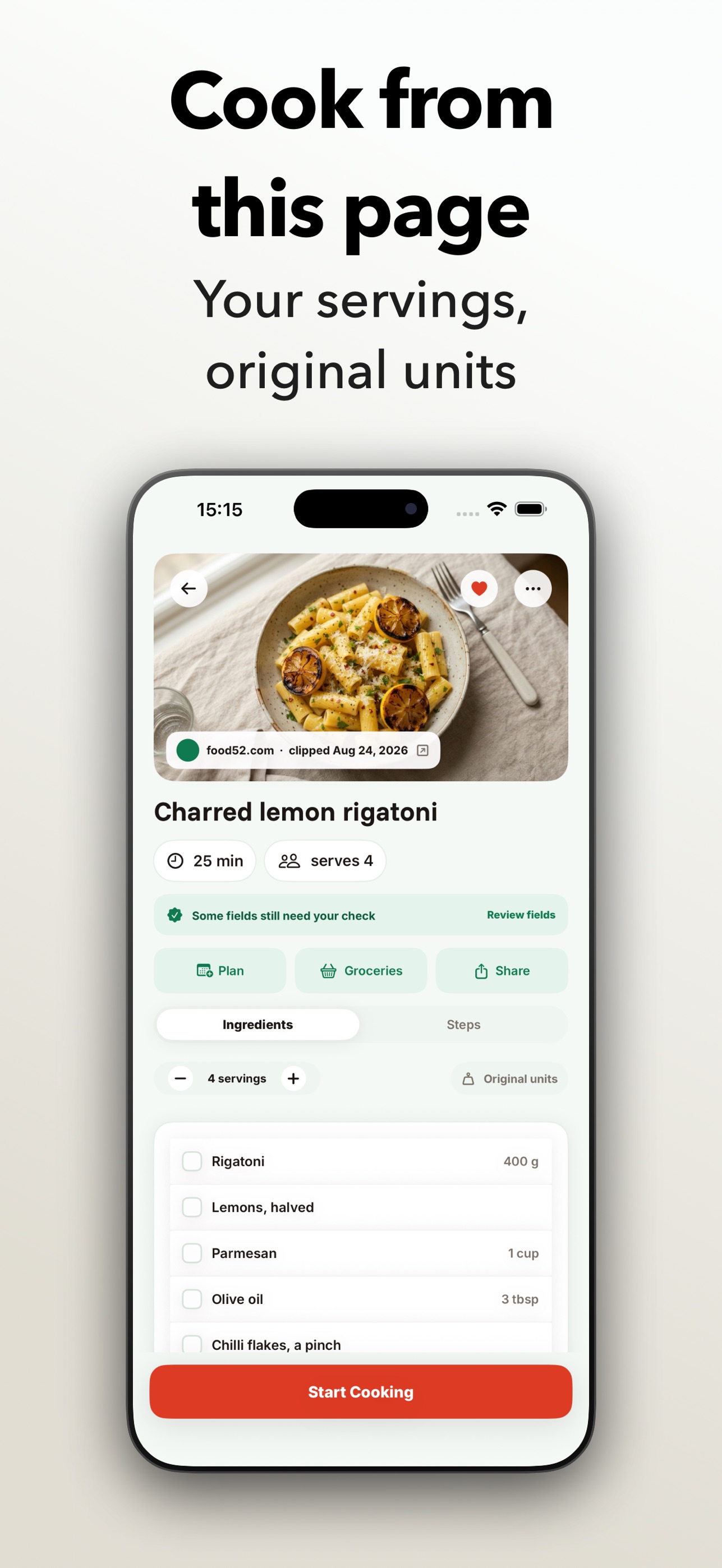 Screenshot 4 of Marjoram: Recipe Saver