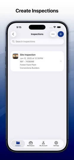 Capture d'écran de Checklist Inspector Pro sur iPhone 1