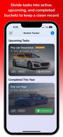 Routine Tracker screenshot