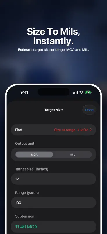 Strelok Pro-Ballistic Platform screenshot 7 of 10