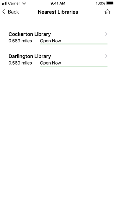 Darlington Libraries Screenshot