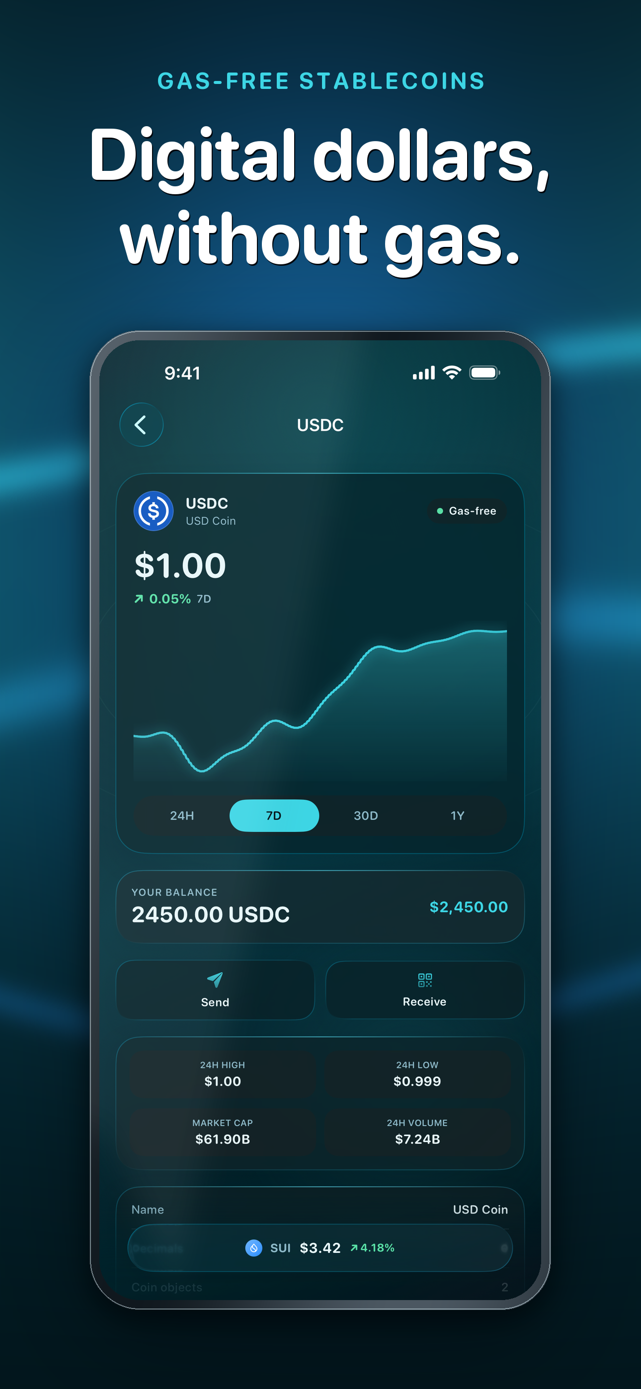 My Sui Wallet-Stake & Defi screenshot 2