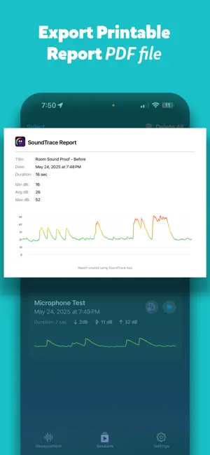 SoundTrace: Decibel Meter dB screenshot 3