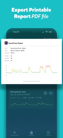 SoundTrace: Decibel Meter dB Screenshot 3 of 4
