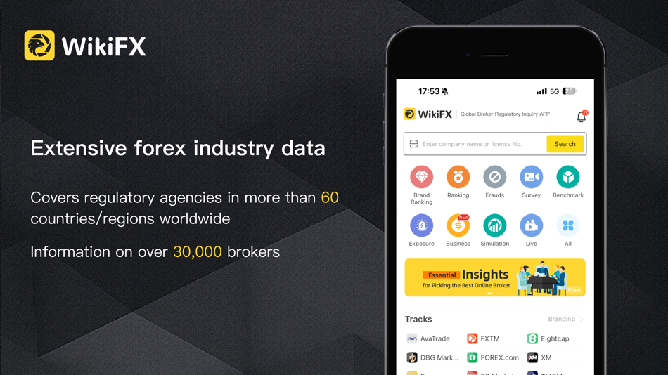 #1. WikiFX: Forex Broker Check app (iOS) 由: WIKIFX COMPANY LIMITED