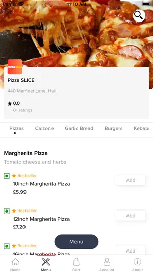 PIZZA SLICE ONLINE screenshot 2