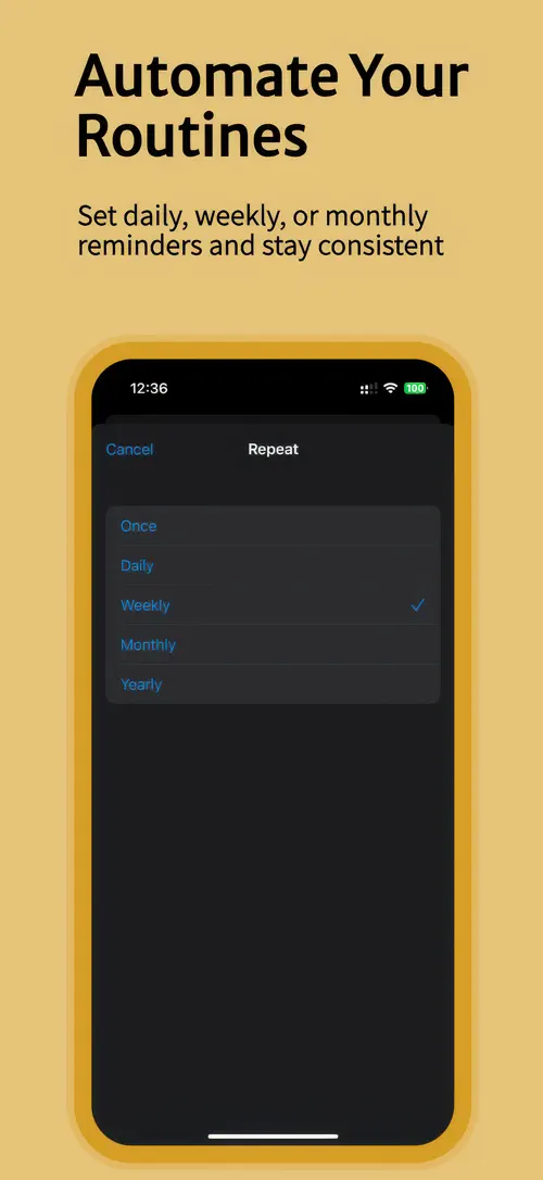 SimplyTask on iPhone: screenshot 5 of 6