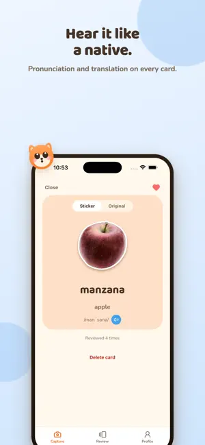 VocaSnap: Photo Flashcards screenshot 3