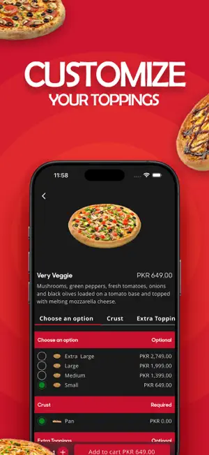 Pizza Hut Pak screenshot 2