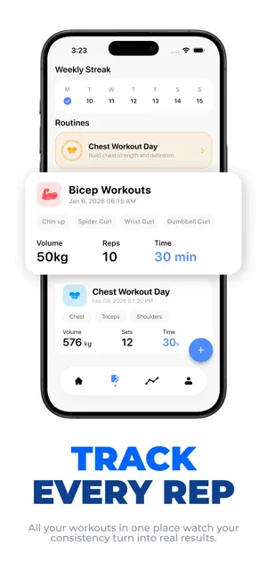 Stay Fit: Workout Tracker screenshot 2