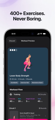 Home Workout: Fitlytics Screenshot 3 of 10