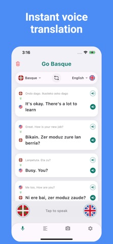 Basque Translator : Voice Screenshot 2 of 6