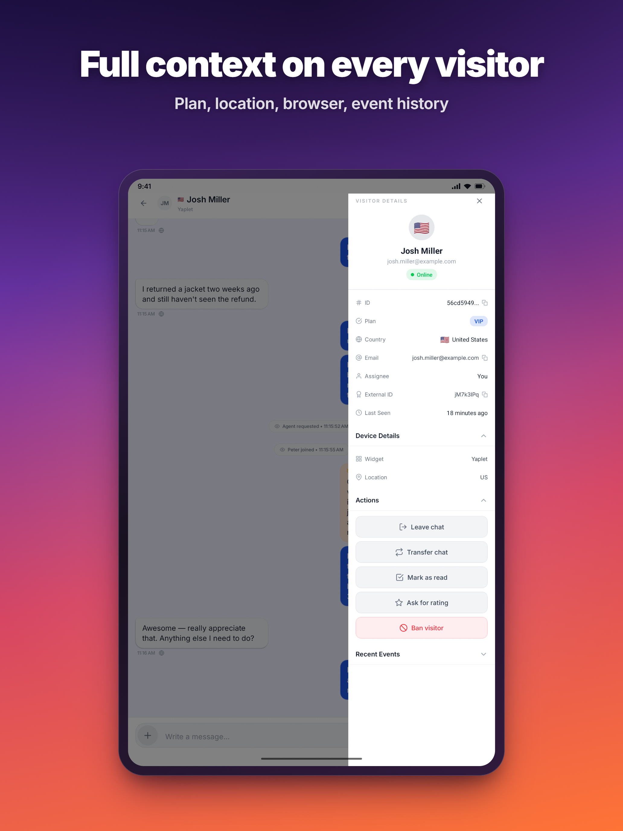 Yaplet — AI Support Inbox screenshot 10