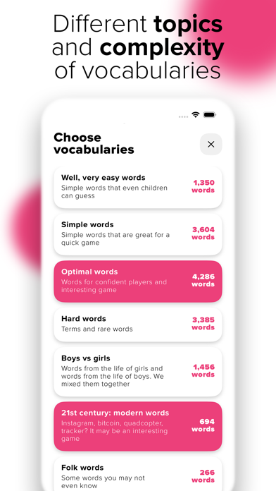 Alias: Party word game Screenshot