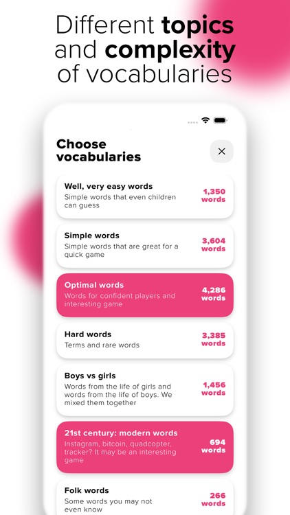 Alias: Party word game