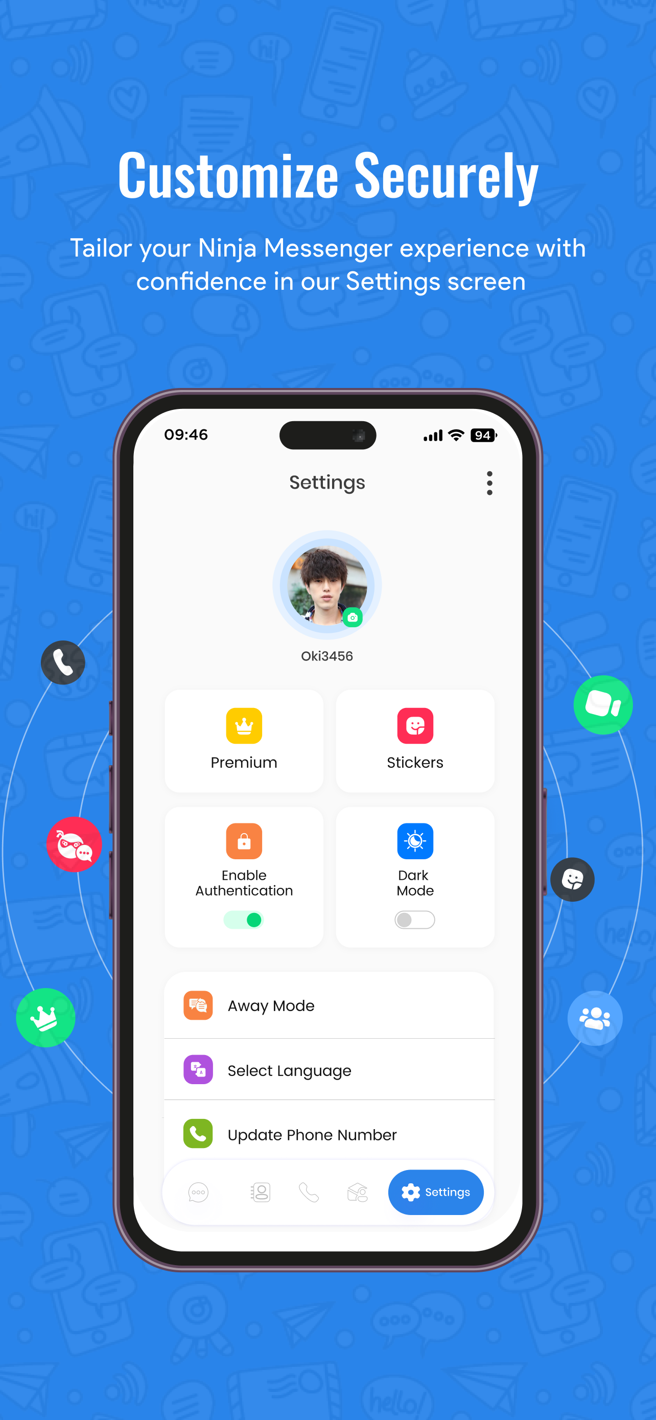 Ninja Private Messenger