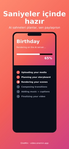 OneMin screenshot