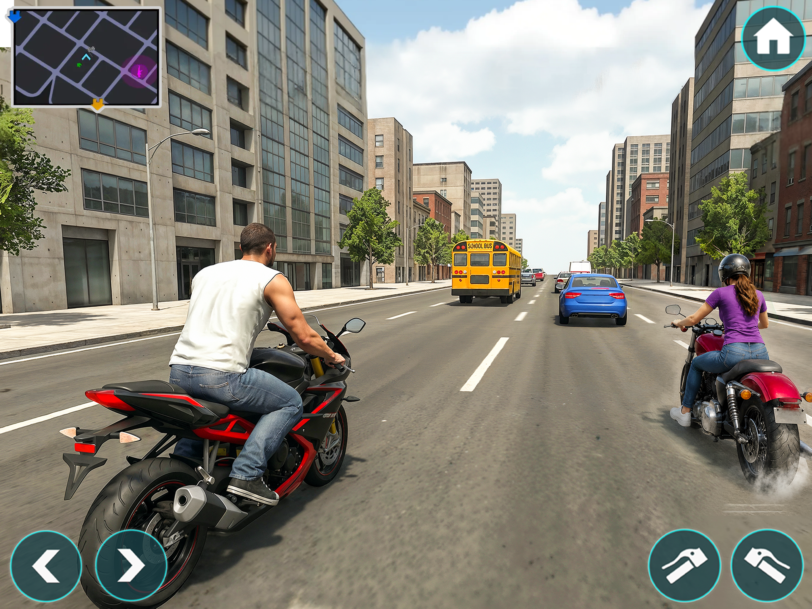 Street Bike Game: Moto Wheelie screenshot 17