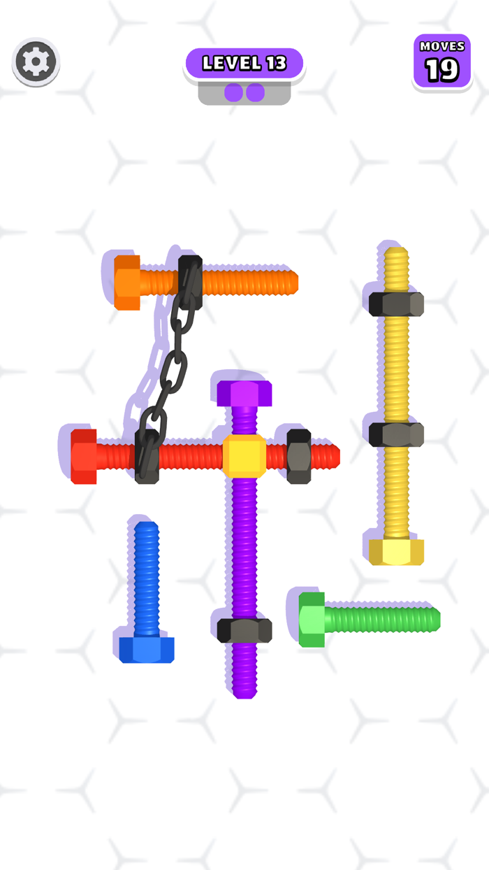 Bolt Jam - Unscrew Jam Puzzle