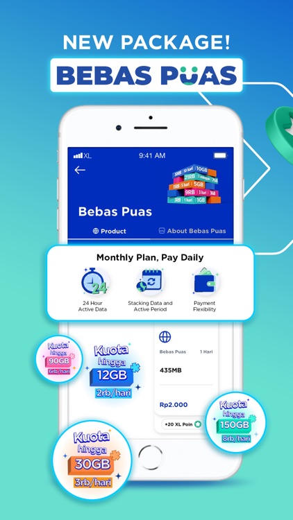 myXL–Cek Kuota & Beli Paket XL