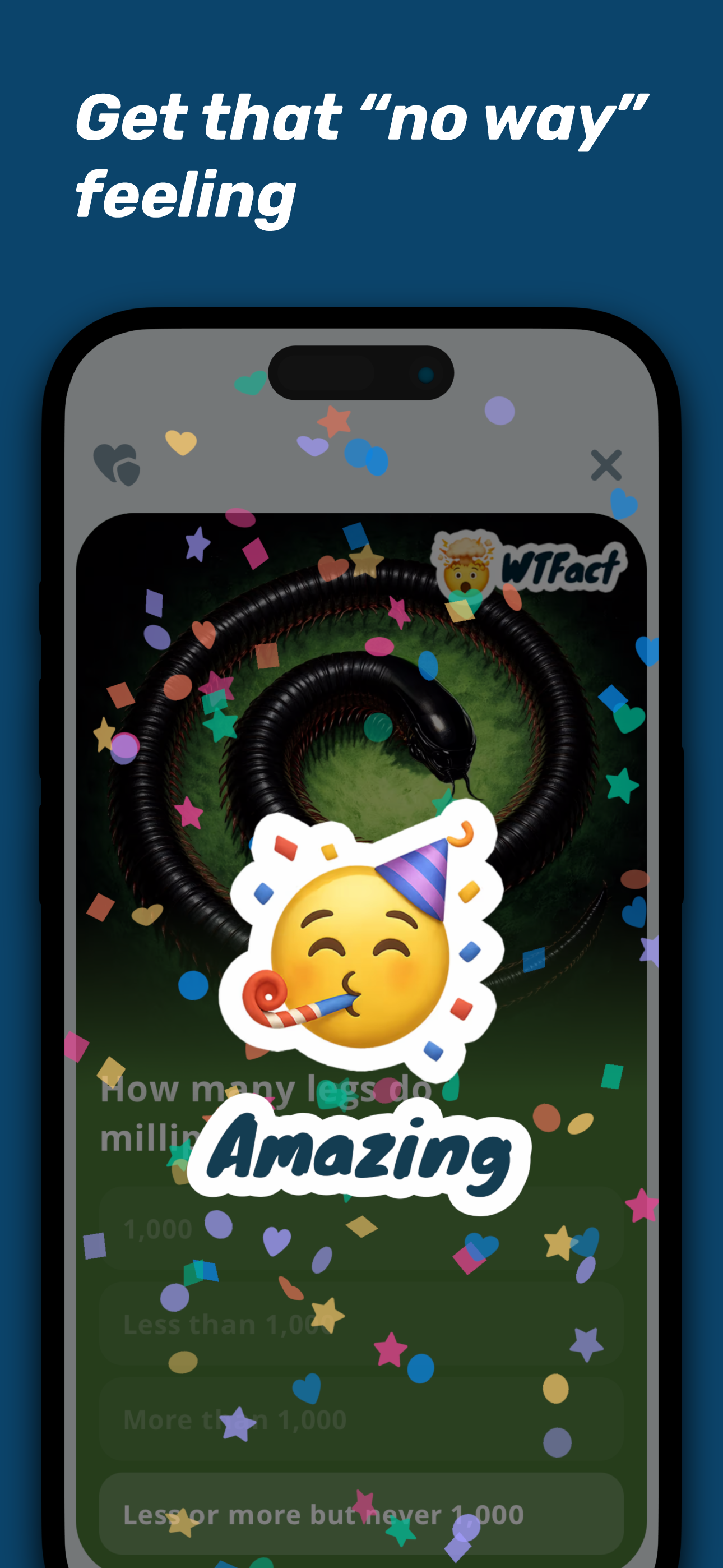 WTFact: Mind-Blowing Quiz Game screenshot 8