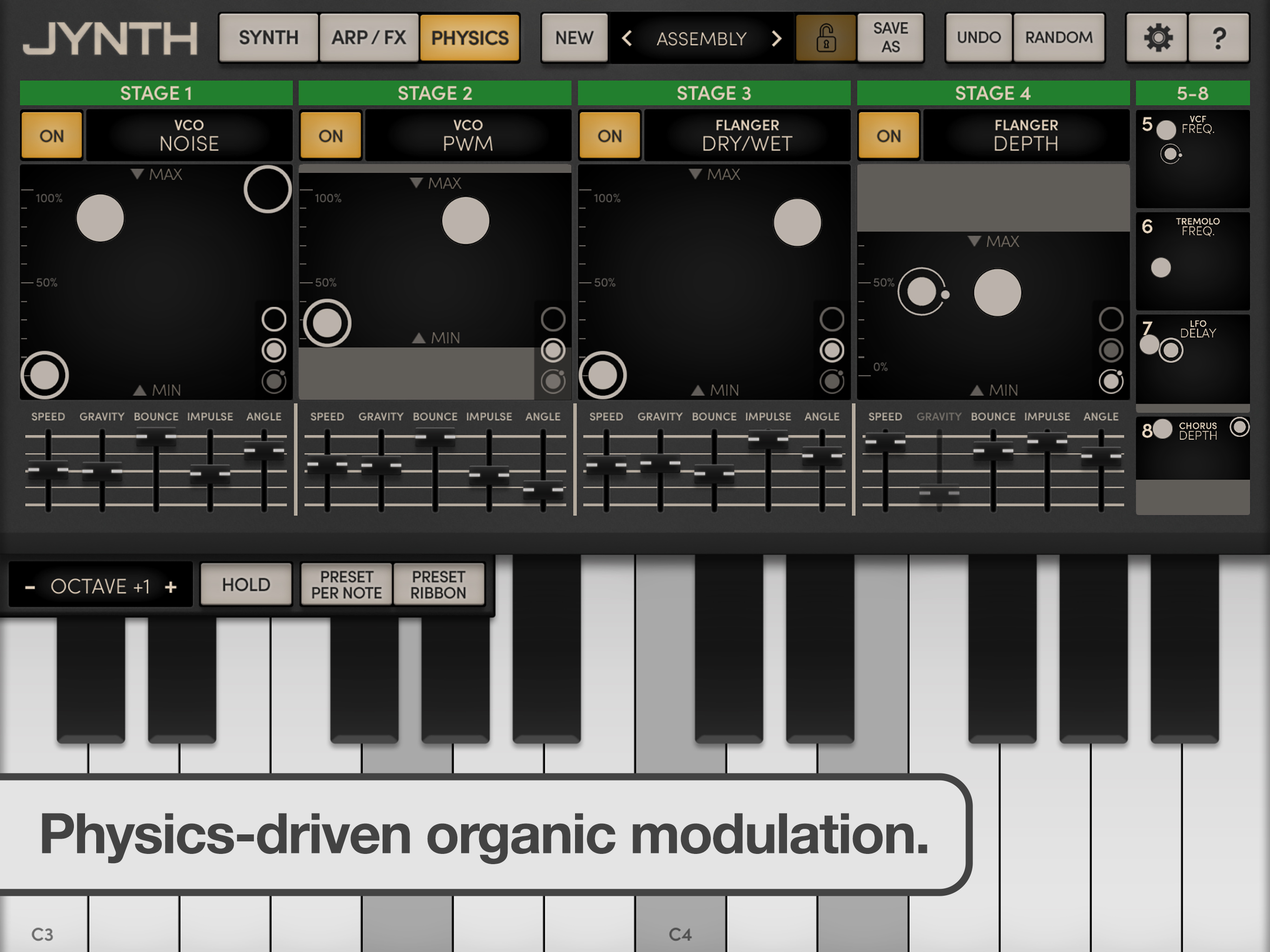 Jynth – Physics Analog Synth