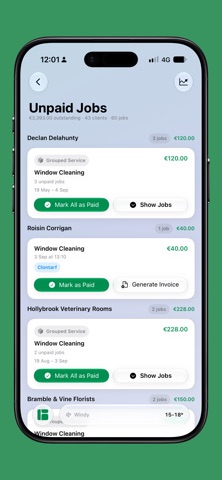 ClientBase: Jobs & Scheduling Screenshot 8 of 8