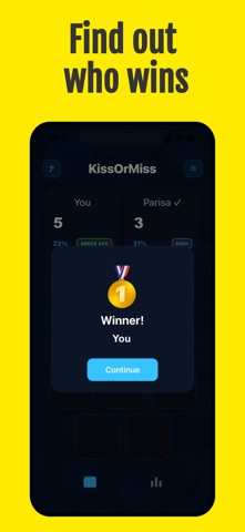 Couples Games: KissOrMiss iPhone screenshot