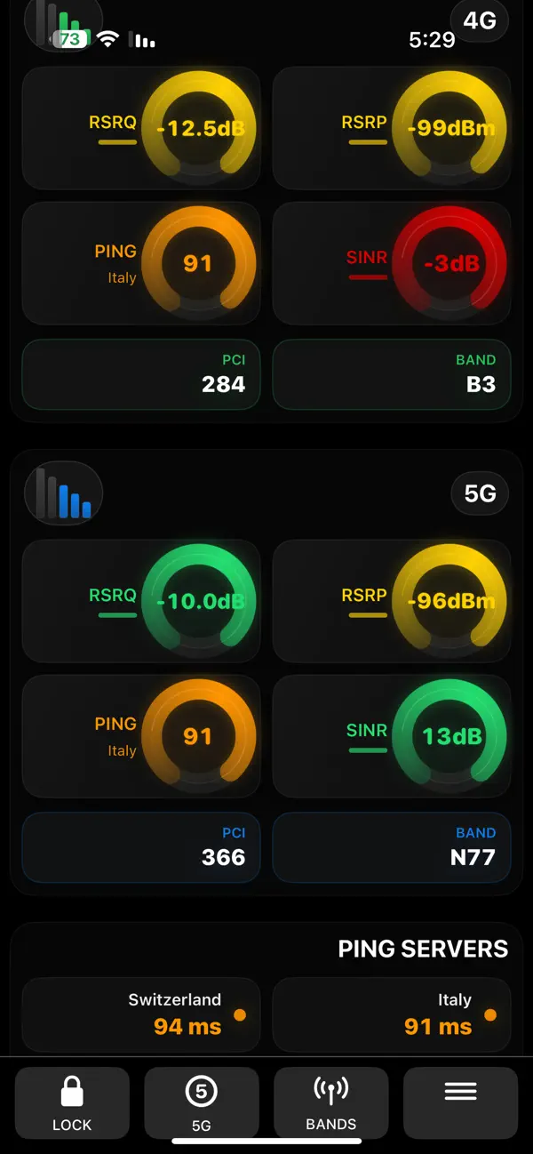 5GCtrl Screenshot 1