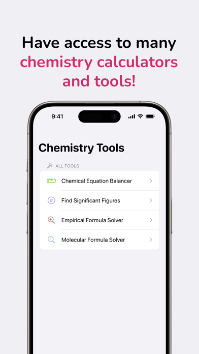 PocketChem Screenshot