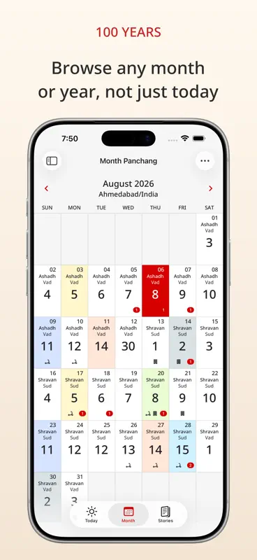 Jain Panchang and Kalyanaks screenshot 3 of 10