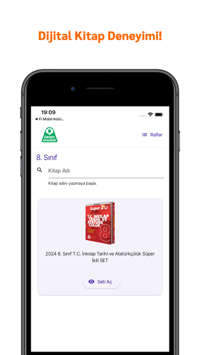 Örnek Akademi Mobil Kütüphane Screenshot