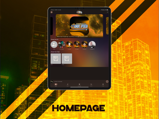 DJ Corrupted iPad screenshot 2 - Music app