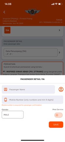 27 Trans iPhone screenshot 8